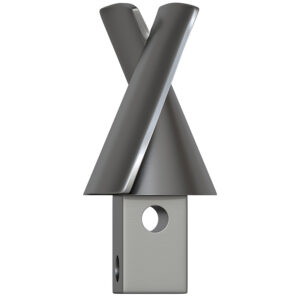 1.75” sq, Fishtail